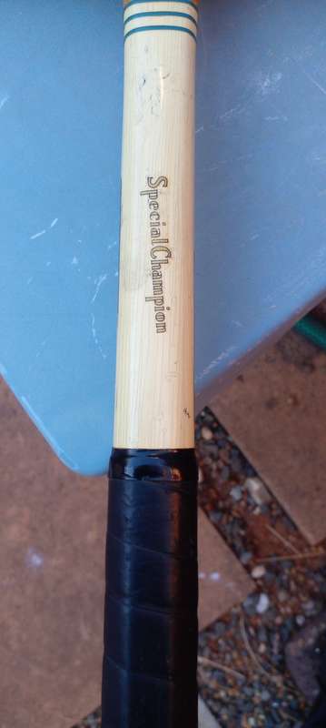 Gallo special championship (Perfect balance) wooden tennis racquet, in a wooden frame DESC..