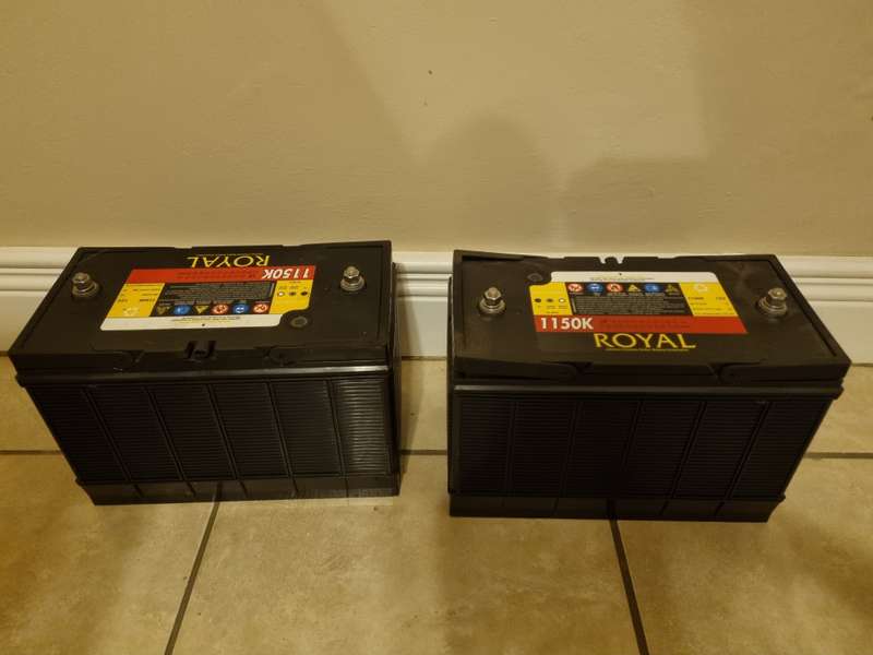 Royal Delkor 1150k 12v 105ah Deep Cycle Battery