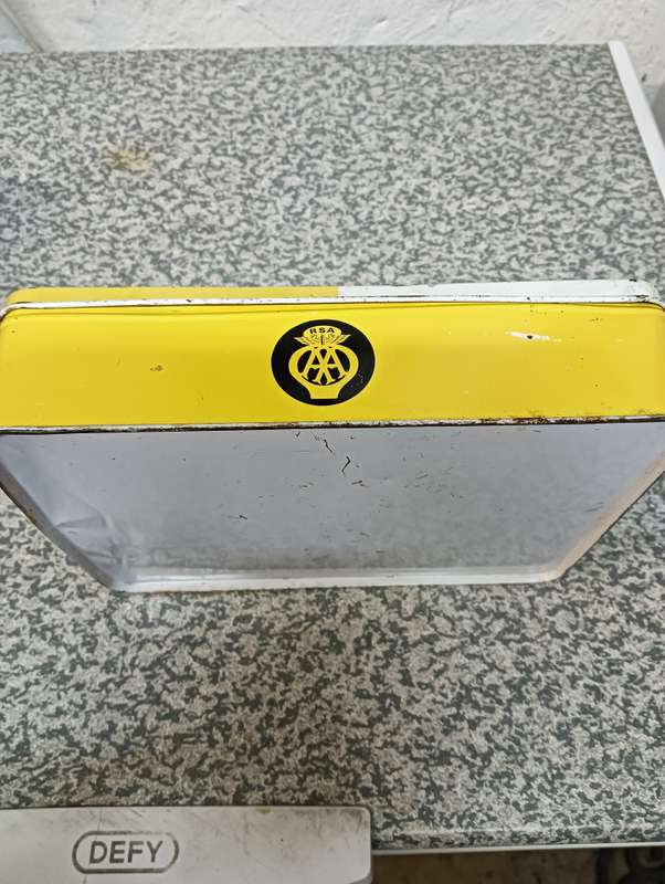 Antique tin
