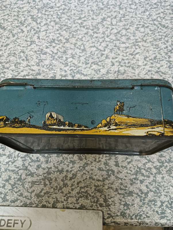 Antique tin