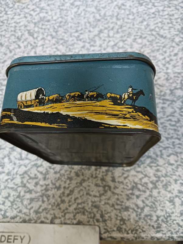Antique tin