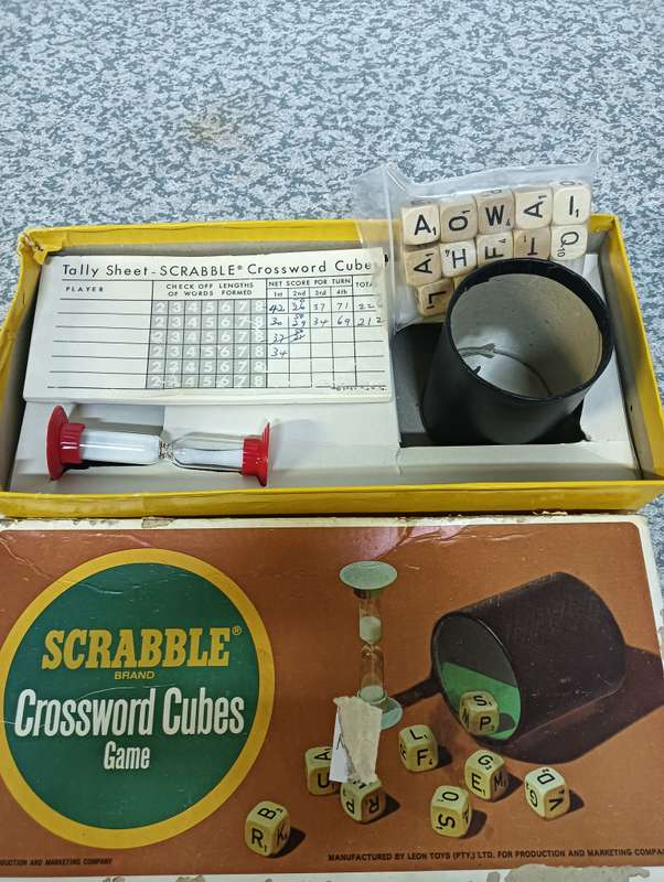 Vintage word game