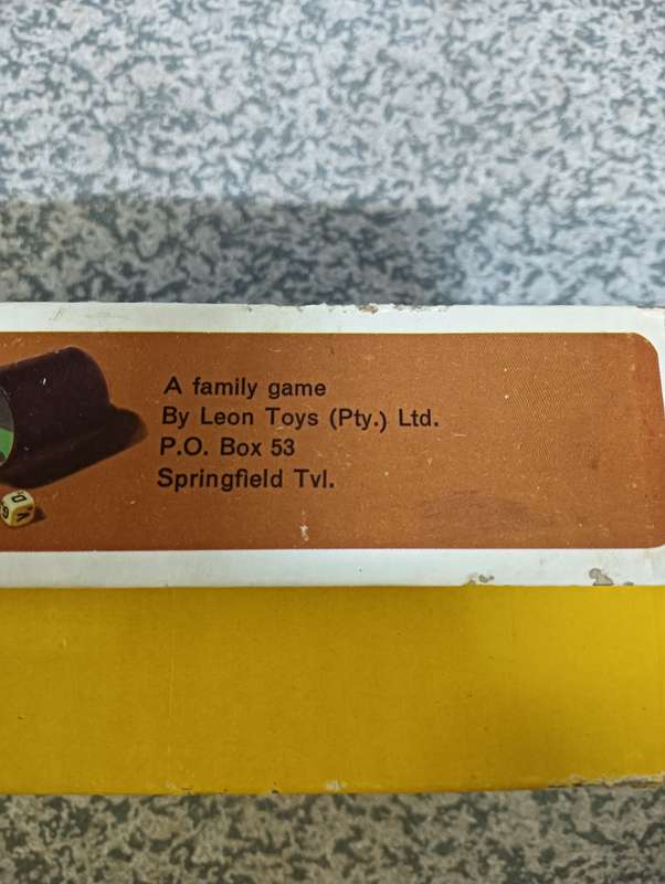 Vintage word game