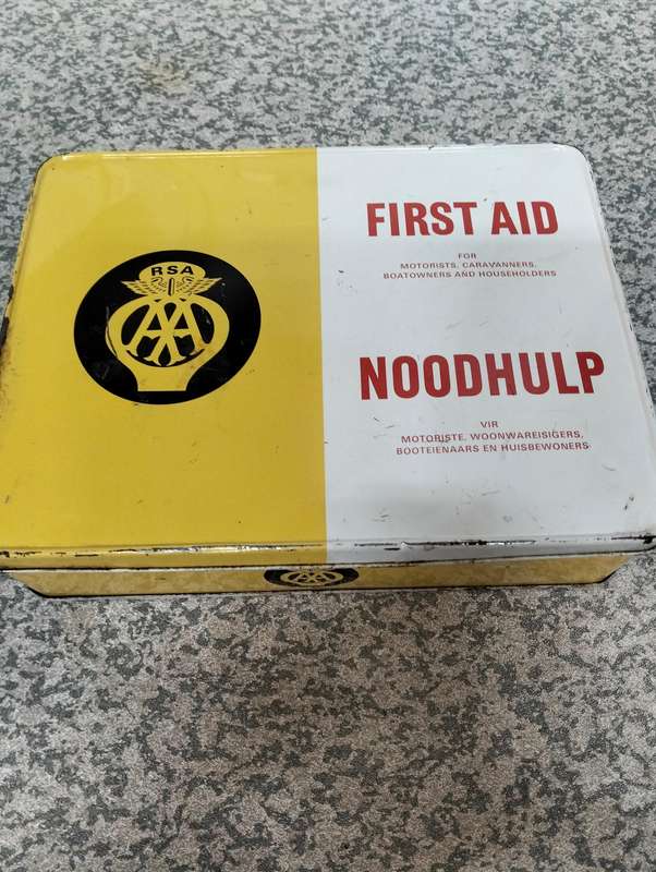 Antique tin
