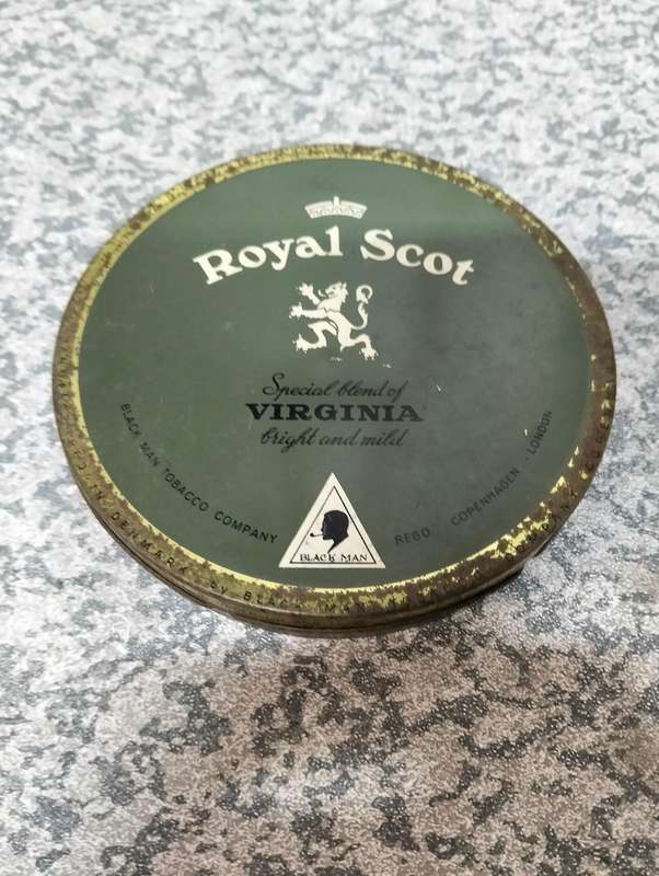 Antique tobacco tins