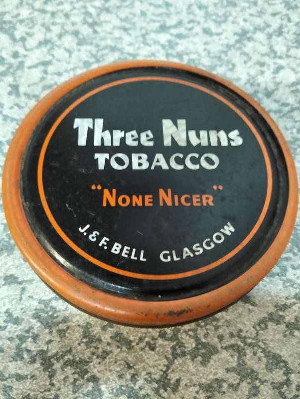 Antique tobacco tins