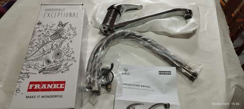 Franke Projectline Sink Mixer_Single Lever_One Taphole