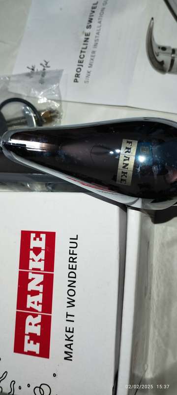 Franke Projectline Sink Mixer_Single Lever_One Taphole