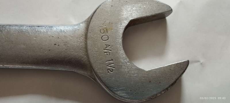 Britool Spanner_Open Ended_AF_1 & 1/2 and 1 & 5/16_Model 6J131150