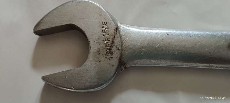 Britool Spanner_Open Ended_AF_1 & 1/2 and 1 & 5/16_Model 6J131150
