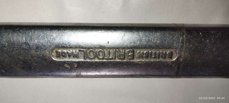 Britool Spanner_Open Ended_AF_1 & 1/2 and 1 & 5/16_Model 6J131150