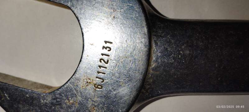 Britool Spanner_Open Ended_AF_1 &1/8 and 1 &5/16_Model 6J112131