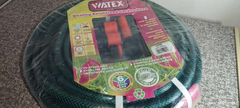 Watex Garden Hose 30 METRES x 12mm WITH FITTINGS