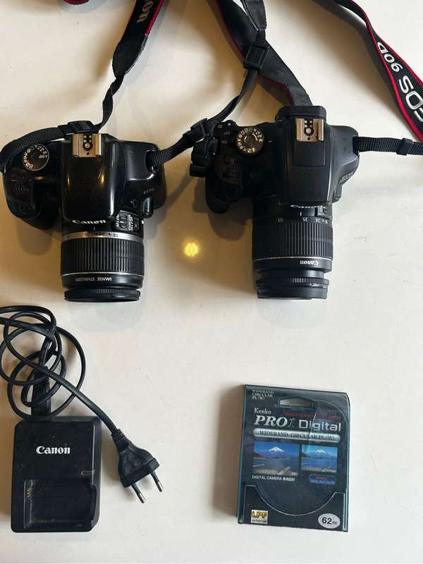 Canon cameras & lenses