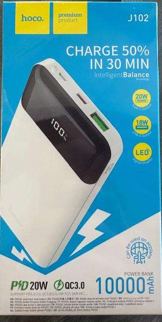 POWER BANK FAST CHARGE DIGITAL HOCO PREMIUM