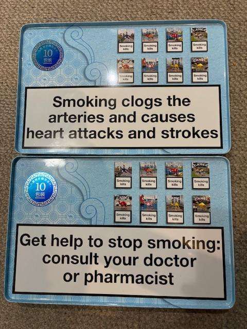 CAMEL BLUE HONK KONG COLLECTORS EDITION TIN