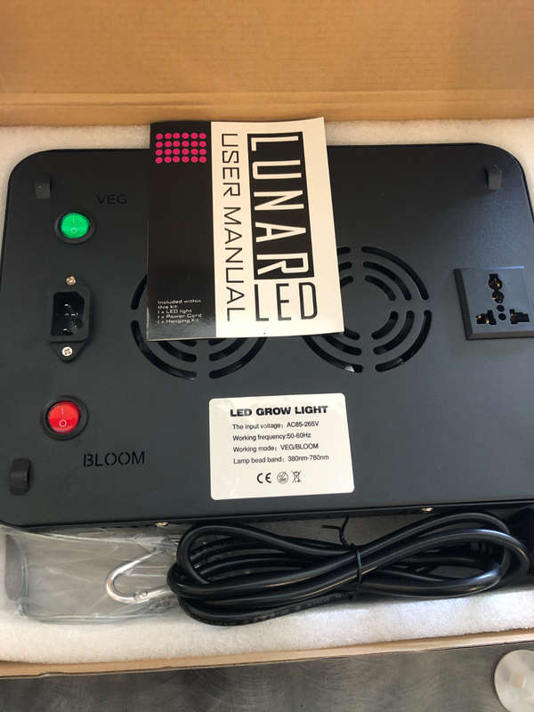 Lunar LED Grow Light Panel