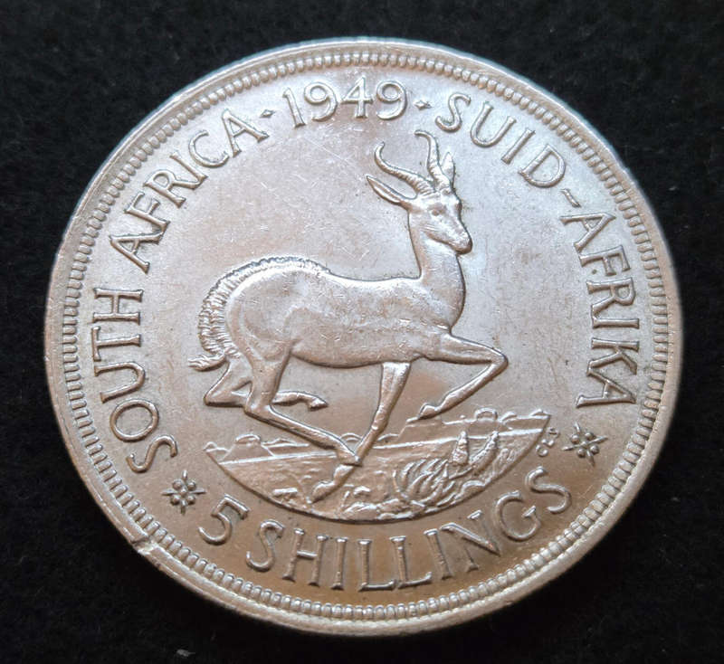 5 Shilling - 1949 (2 of 3)