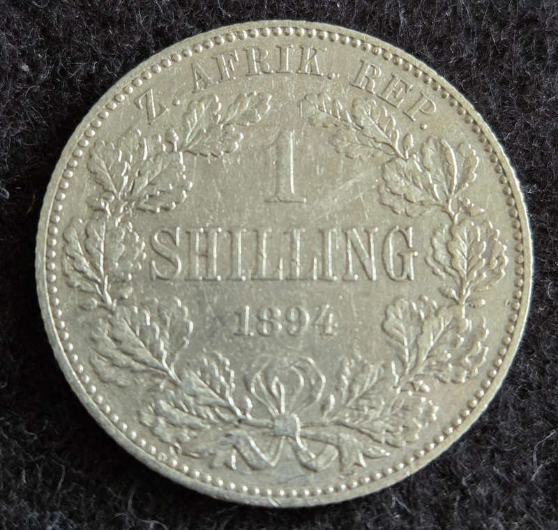 ZAR 1894 - 1 Shilling