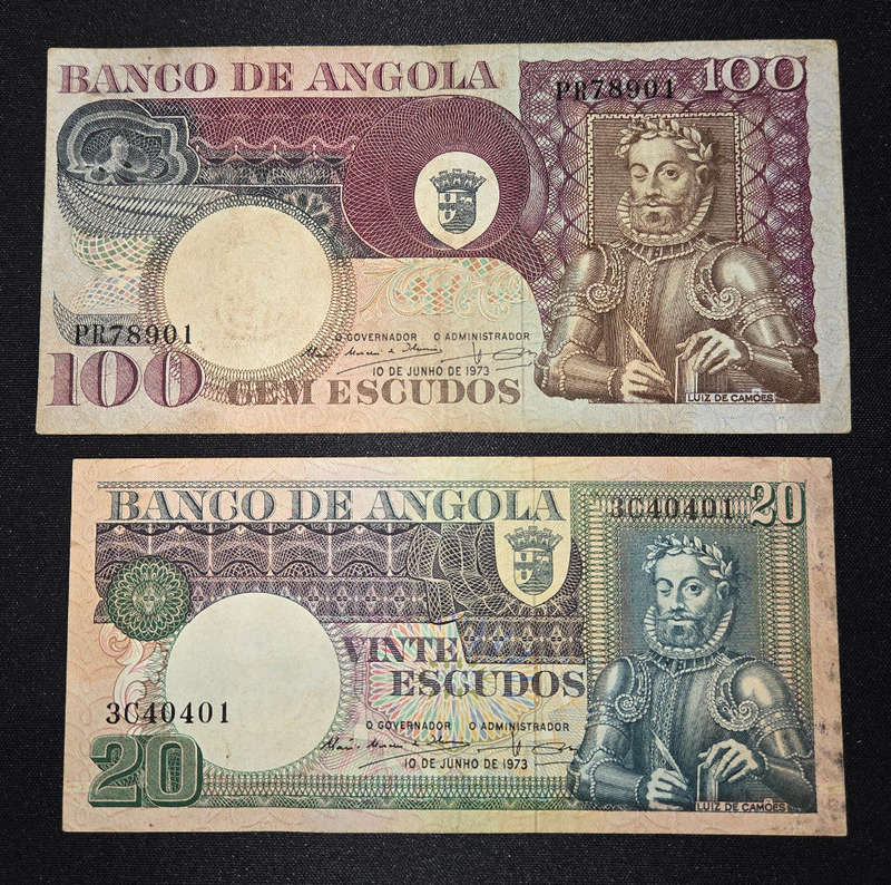 20 & 100 Angola Escudos