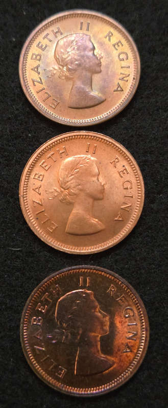 1960's Unc ¼ Pennies