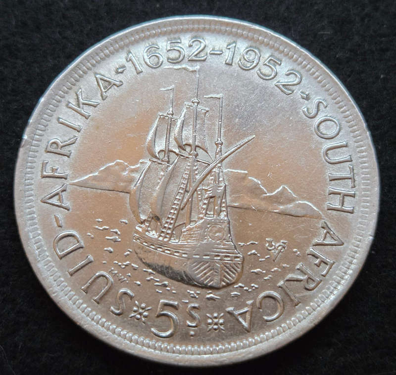 5 Shilling - 1952 (2 of 2)