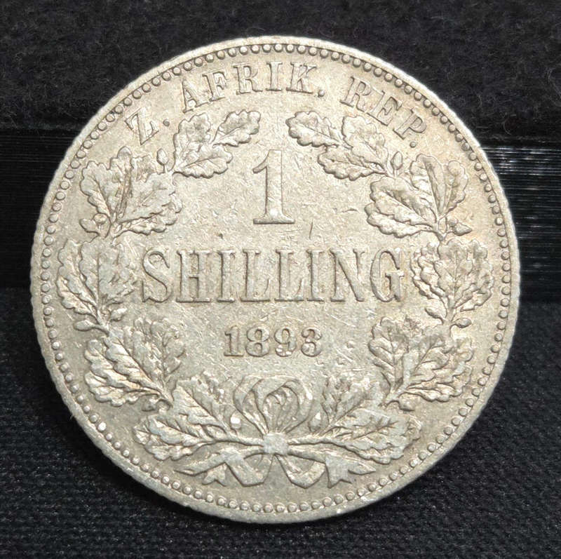 Zar 1893 - 1 Shilling (very scarce in any condition)