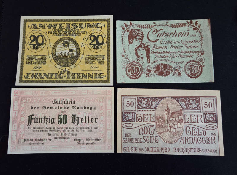 Post WW1 - Notgeld (lot 5)