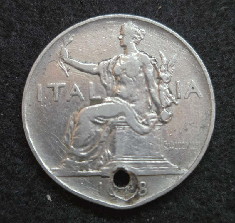 Italy 1 Lira Vittorio Emanuelle