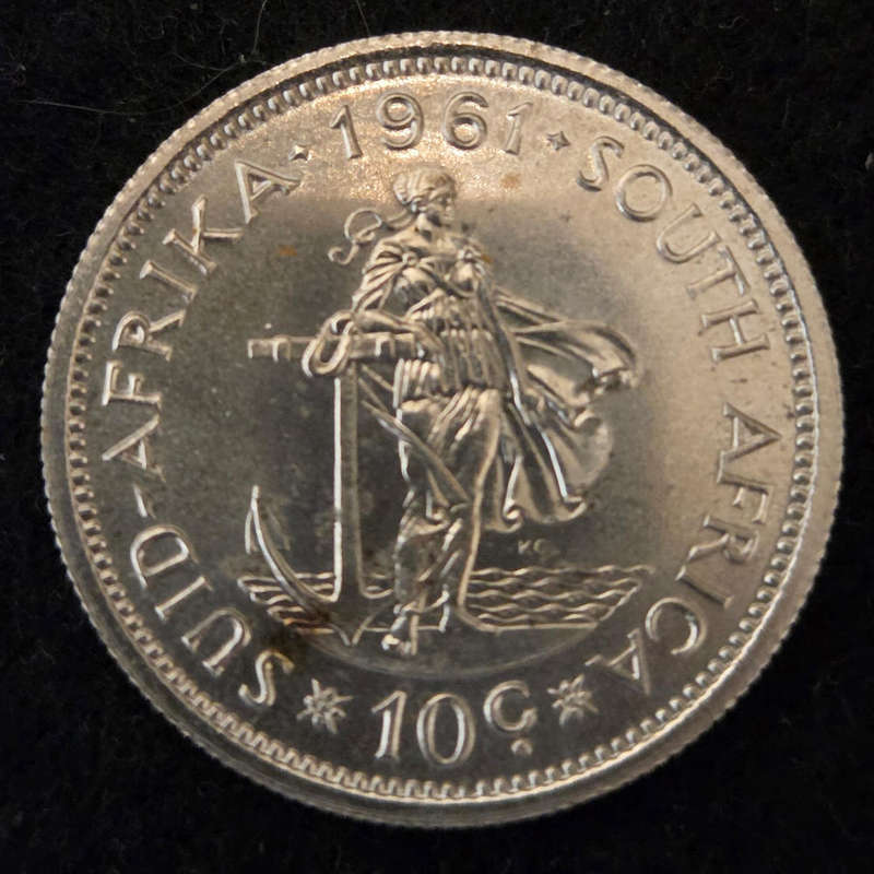 1961 Proof 10c