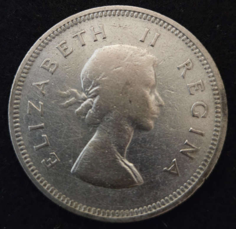 1956 Union 2 Shilling