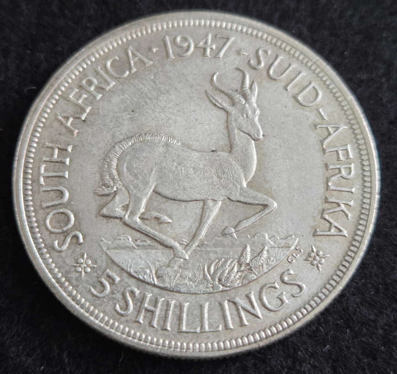 5 Shilling - 1947 (1 of 2).