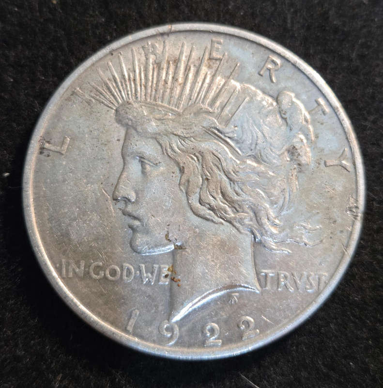 Peace Dollar 1922 (4 of 4)