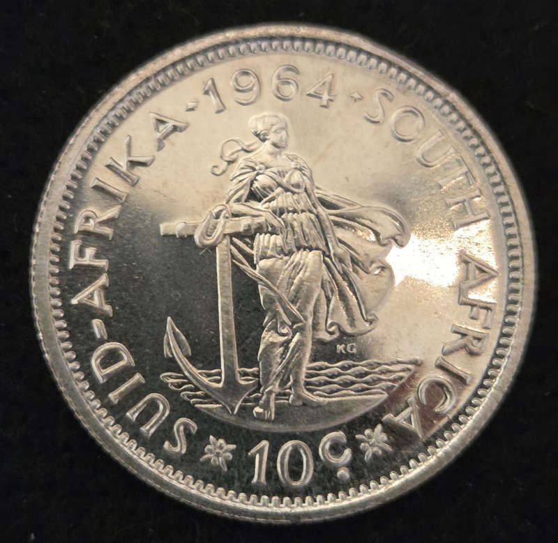 1964 Proof 10c - Stunning coin!