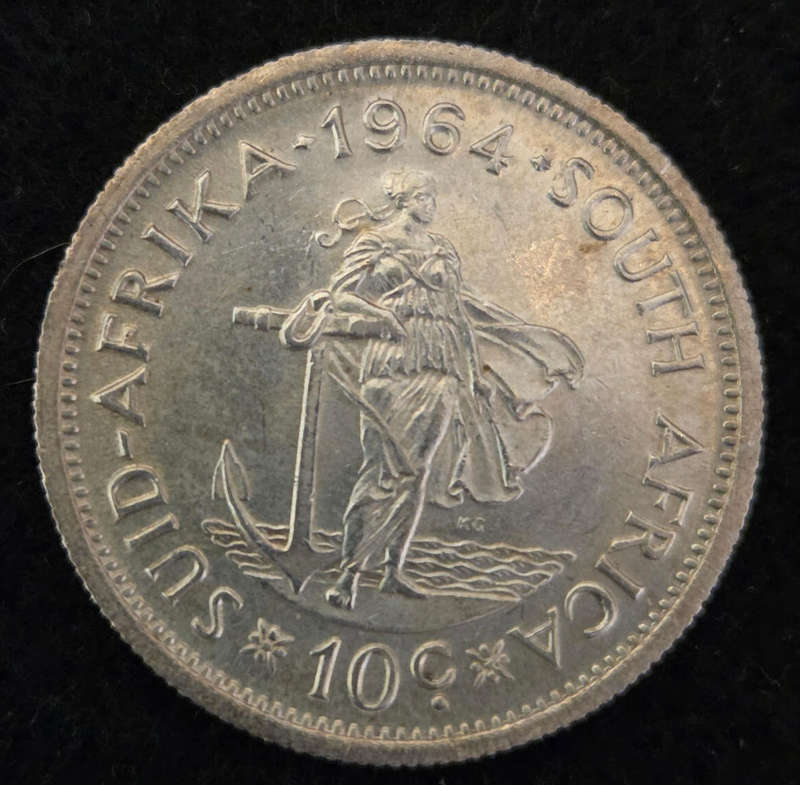 1964 Unc 10c