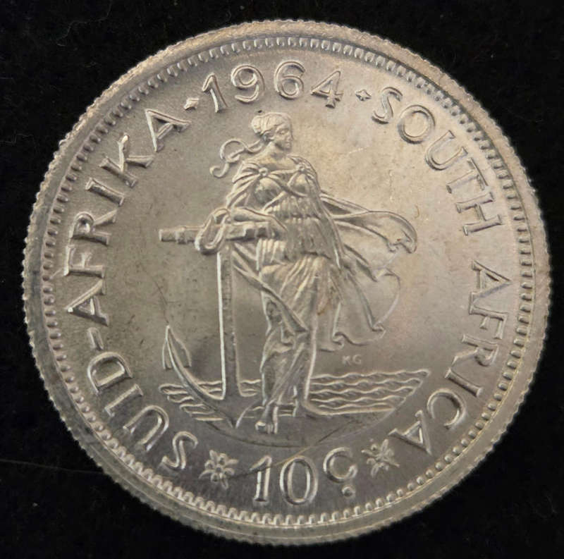 1964 Unc 10c