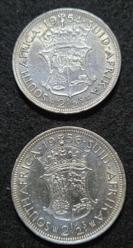 2½ Shilling - SA Union