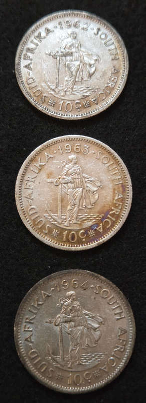 10c - 1962/63/64