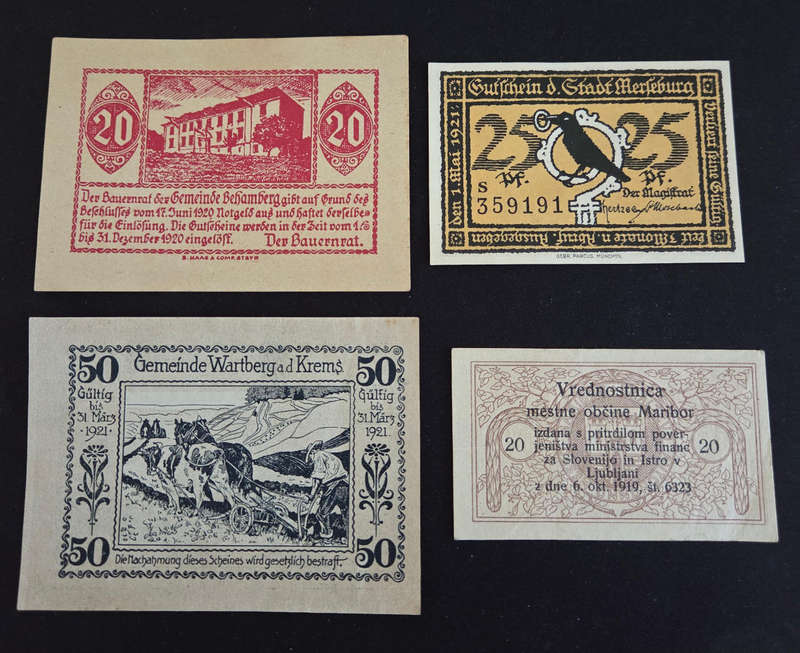 Post WW1 - Notgeld (Lot 2)