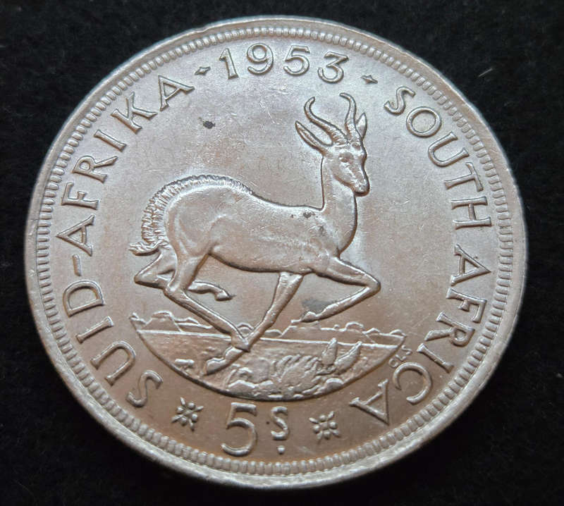 5 Shilling - 1953 (of 3)