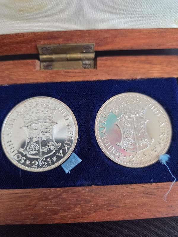 Union 2½ Shilling Proofset.