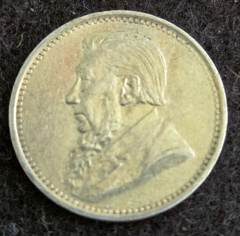 ZAR 1896 - 3 Pence