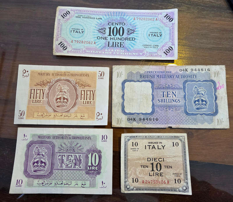 Military Currency