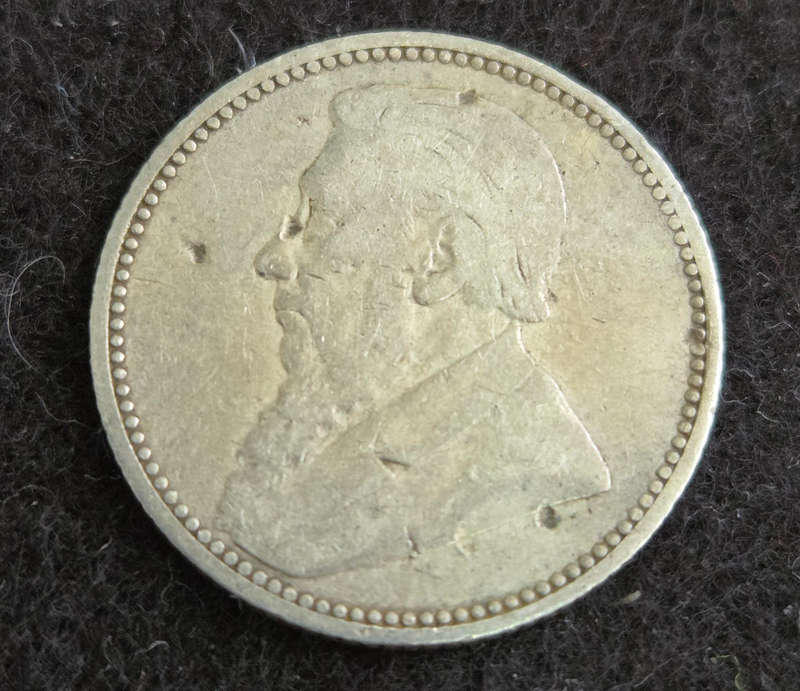 ZAR 1892 - 6 Pence (2 of 2) Low mintage 28 300