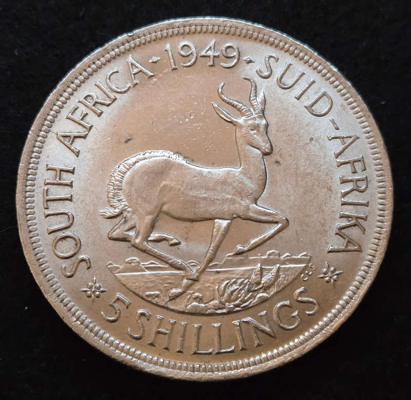 5 Shilling - 1949 (1 of 3)