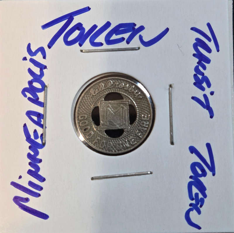 Token - Minneapolis Transport Token