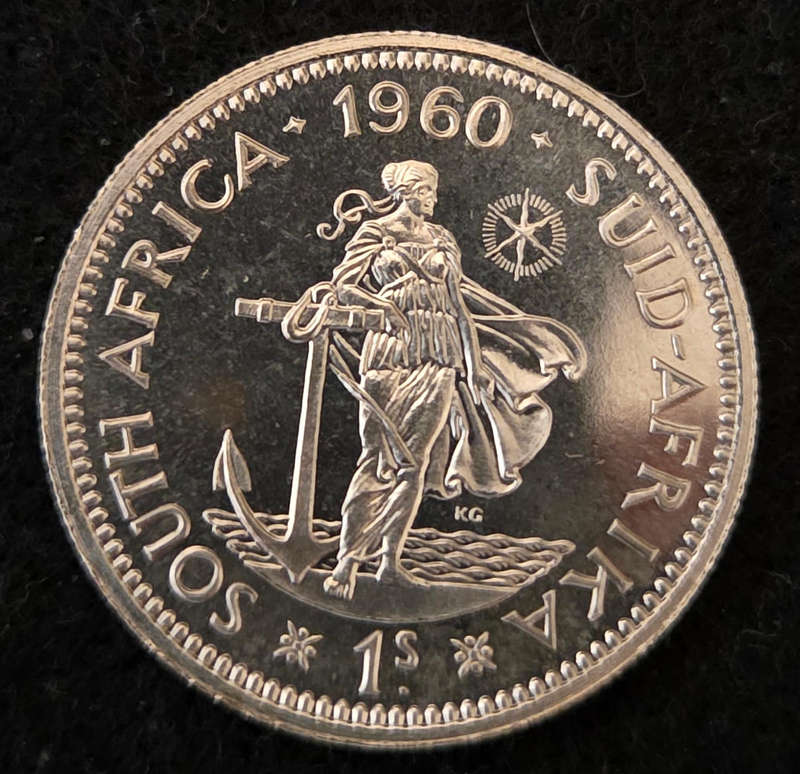 1960 Proof 1 Shilling
