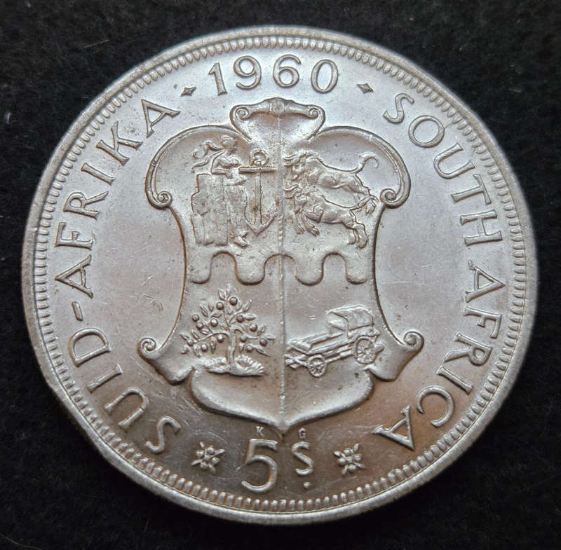 5 Shilling - 1960