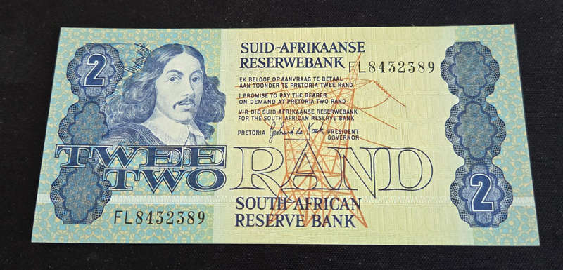 De Kock R2 - crisp Unc note!