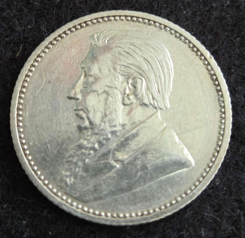 ZAR 1894 - 6 Pence - Mintage 168,000